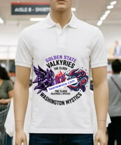 Golden State Valkyries Vs Washington Mystics Wnba Sport T Shirt