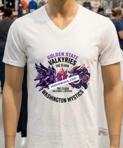 Golden State Valkyries Vs Washington Mystics Wnba Sport T Shirt