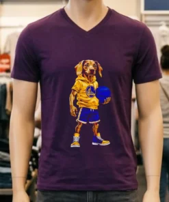 Golden State Warriors Dachshund Hoop Dogs Shirt