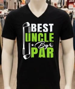 Golf Best Uncle By Par Shirt