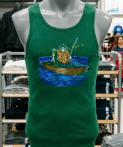 Gone Fishin Skeleton Shirt