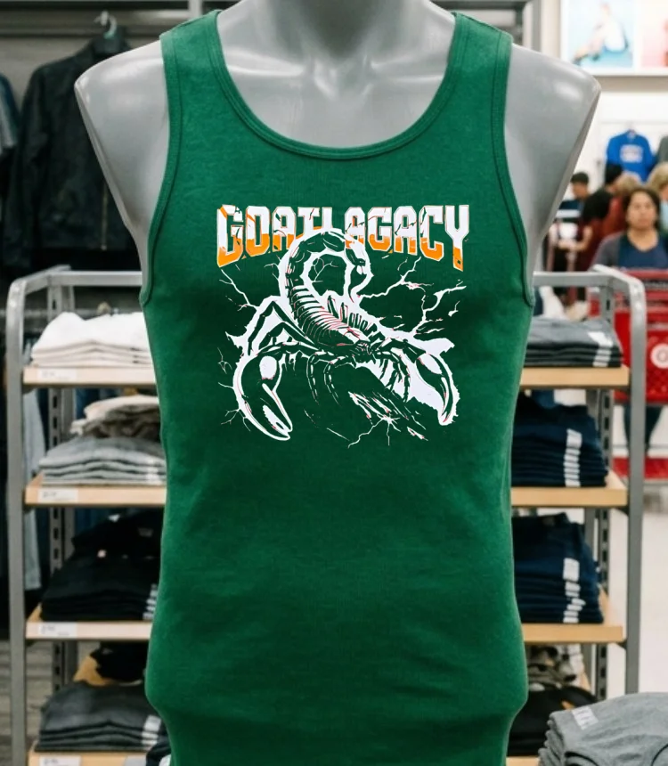 Gortlagacy Scorpions Shirt - green-shirt Gortlagacy Scorpions Shirt Green Shirt