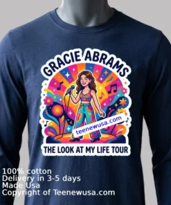 Gracie Abrams' 'The Look At My Life Tour ' T Shirt