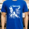 Gremlins 1984 American Horror Comedy Film Shirt Blue Shirt