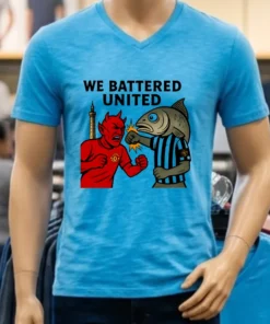 Grimsby Town We Battered United Meme Shirt
