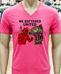 Grimsby Town We Battered United Meme Shirt