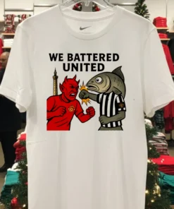Grimsby Town We Battered United Meme Shirt