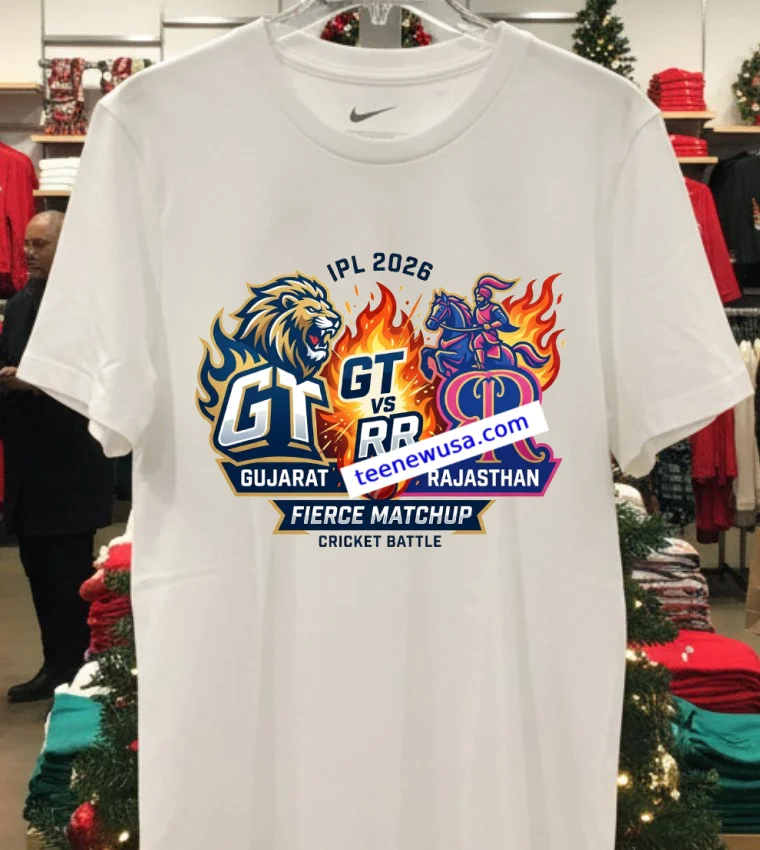 Gt Vs Rr Lipl 2026 T Shirt White T Shirt