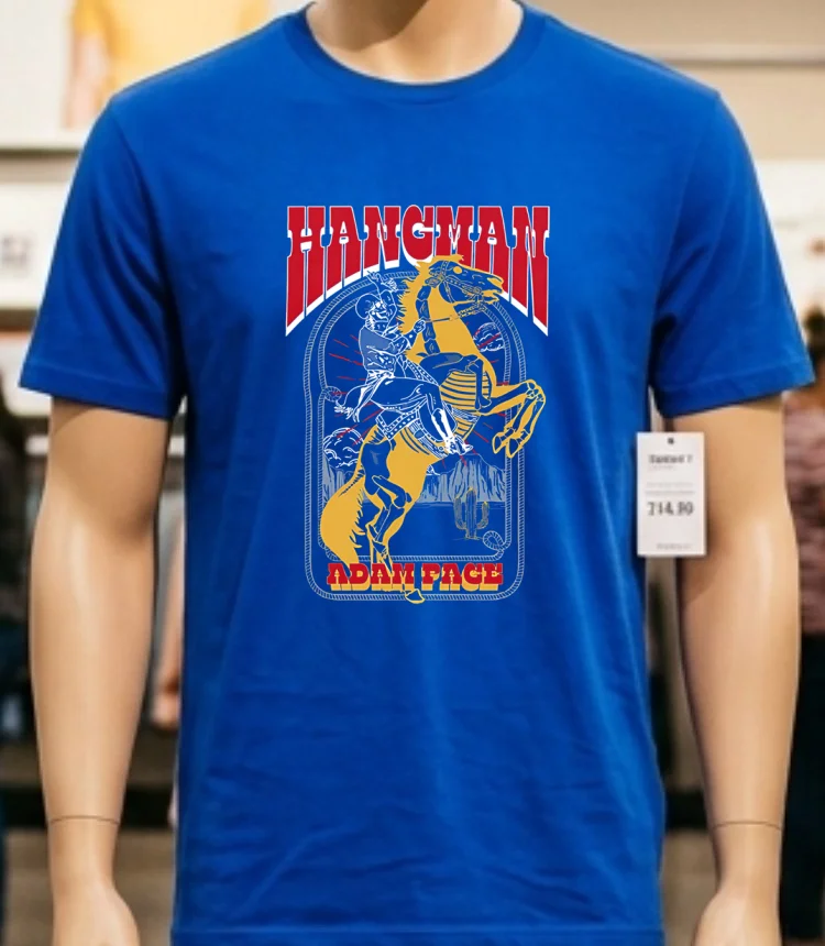 Hangman Adam Page Shirt - blue-shirt Hangman Adam Page Shirt Blue Shirt