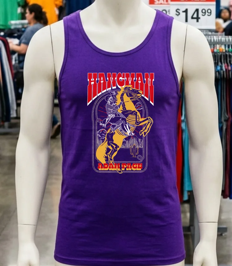 Hangman Adam Page Shirt Purple Shirt