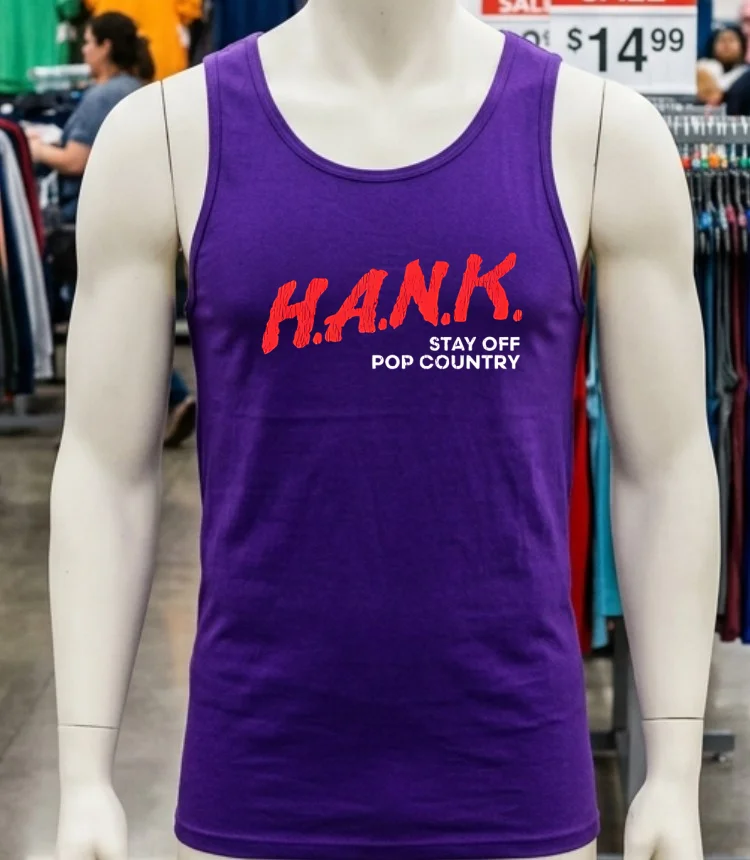 Hank Stay Off Pop Country Shirt - purple-shirt Hank Stay Off Pop Country Shirt Purple Shirt