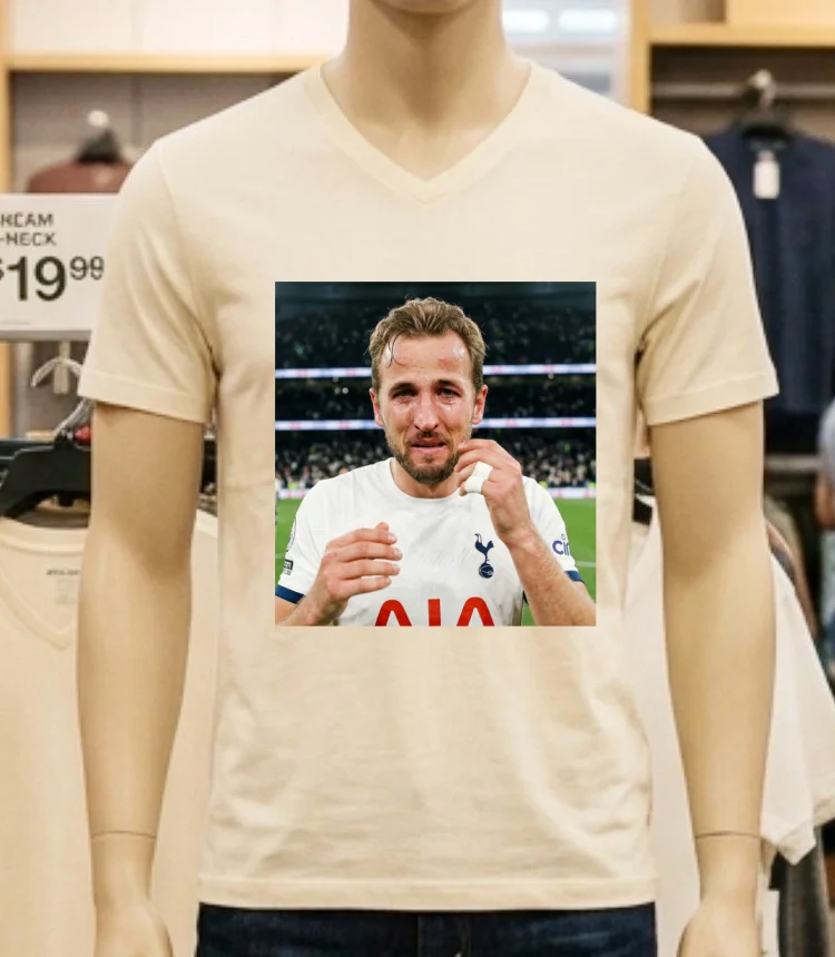 Harry Kane Crying Meme T Shirt White T Shirt 3