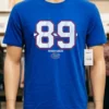 Hayden Hansen 89 Stripe Florida Gators Shirt Blue Shirt
