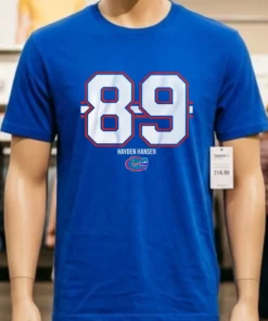 Hayden Hansen 89 Stripe Florida Gators Shirt