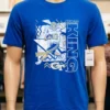 Haynes King Georgia Tech Yellow Jackets Football Vintage 90s Style Shirt Blue Shirt