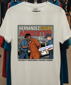 Herner Govan 46 Has Also Been Arrested By Police T Shirt
