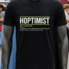 Hoptimist Definition Craft Beer Shirt Balck Shirt 1
