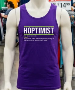 Hoptimist Definition Craft Beer Shirt