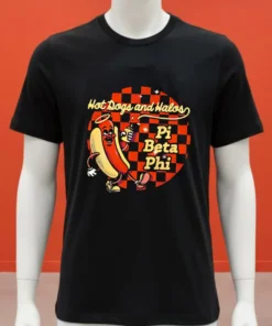 Hot Dogs And Halos Pi Beta Phi Shirt