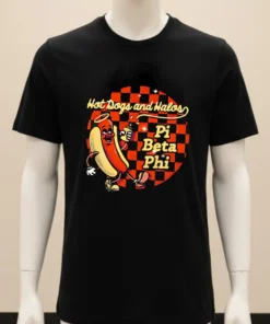 Hot Dogs And Halos Pi Beta Phi Shirt
