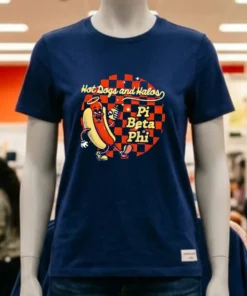 Hot Dogs And Halos Pi Beta Phi Shirt