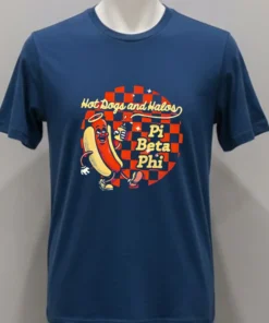 Hot Dogs And Halos Pi Beta Phi Shirt