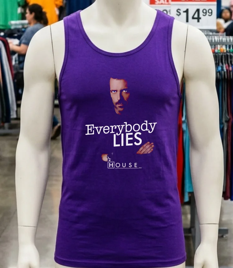House M.d. Everybody Lies Classic Shirt - purple-shirt House Md Everybody Lies Classic Shirt Purple Shirt
