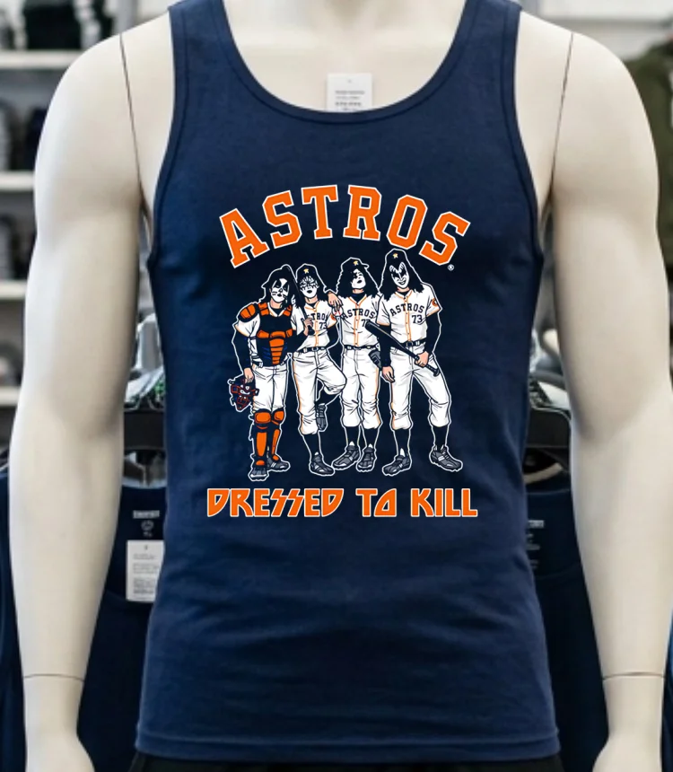 Houston Astros Dressed To Kill Shirt Navy Shirt