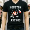 Houston Astros Mlb Cartoon 2025 Baseball Shirt Balck Shirt