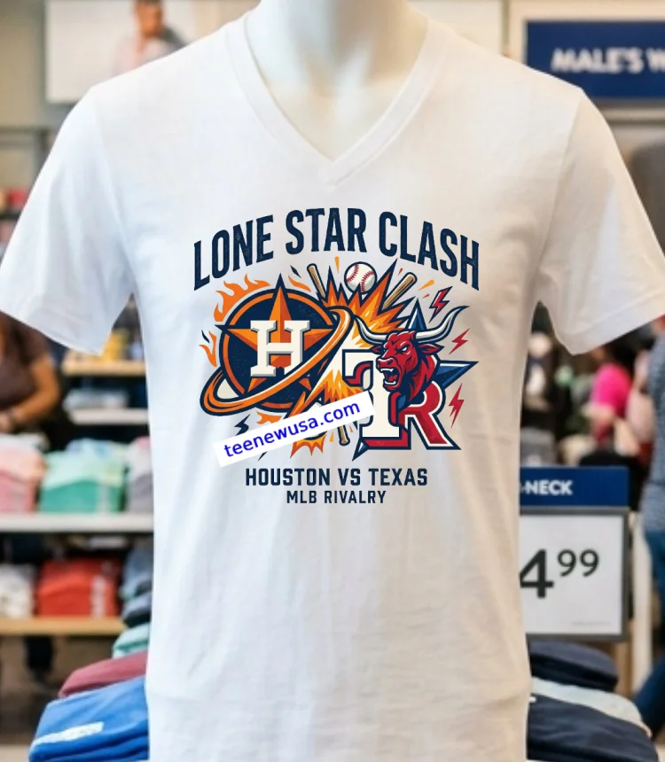 Houston Astros Vs Texas Rangers Mlb All Star Sport T Shirt - white-t-shirt Houston Astros Vs Texas Rangers Mlb All Star Sport T Shirt White T Shirt 1