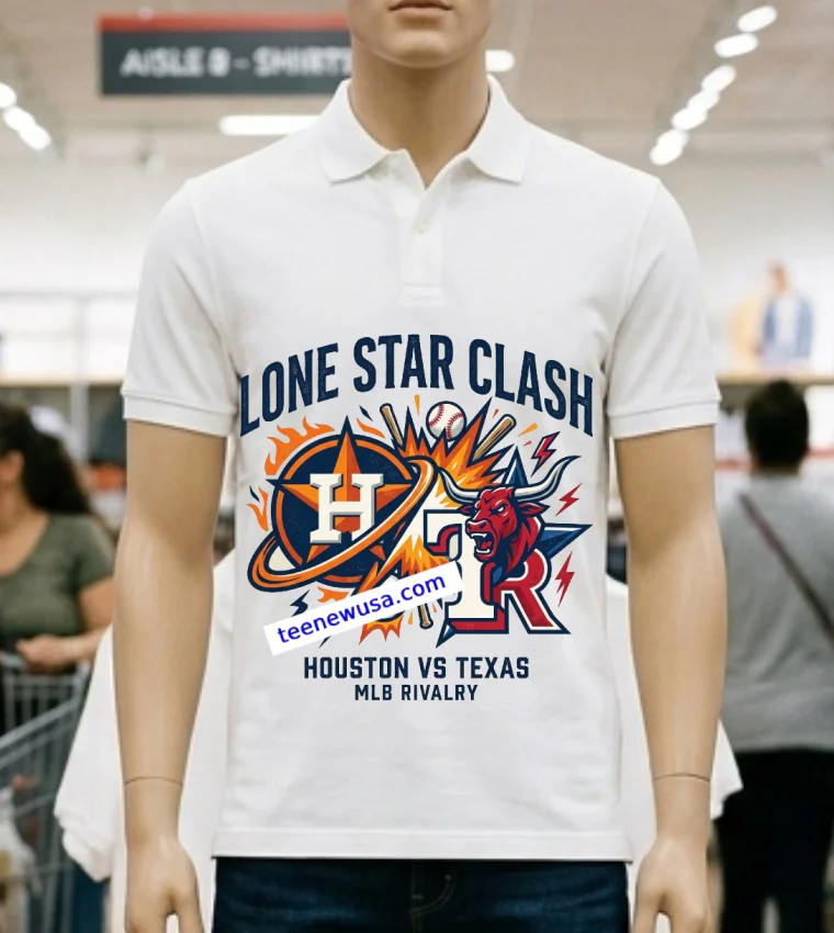 Houston Astros Vs Texas Rangers Mlb All Star Sport T Shirt - white-t-shirt Houston Astros Vs Texas Rangers Mlb All Star Sport T Shirt White T Shirt