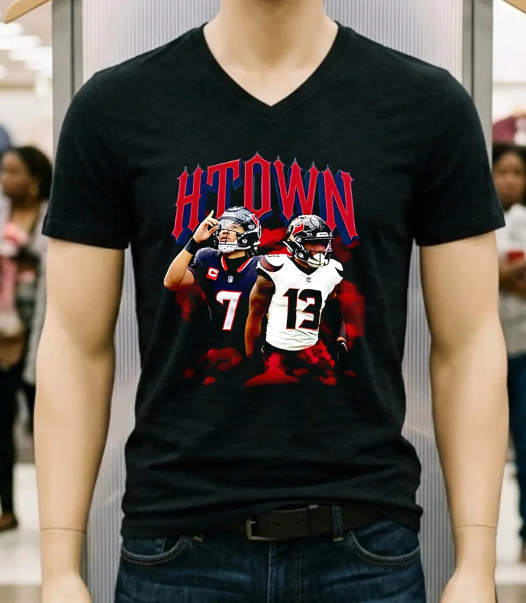 Houston Texans Htown Shirt Balck Shirt