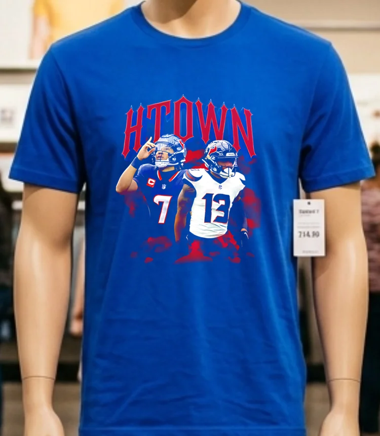 Houston Texans Htown Shirt - blue-shirt Houston Texans Htown Shirt Blue Shirt