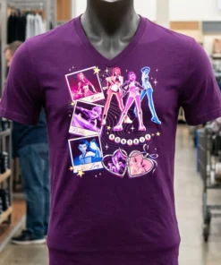Huntrix Graphic Design Style Shirt