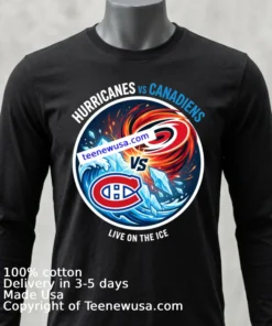 Hurricanes Vs Canadiens Nhl Sport T Shirt