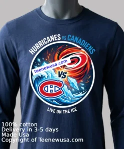 Hurricanes Vs Canadiens Nhl Sport T Shirt