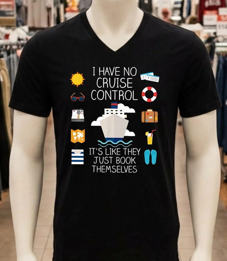 I Have No Cruise Control It S Like They Just Book Themselves Shirt - balck-shirt I Have No Cruise Control Its Like They Just Book Themselves Shirt Balck Shirt 1