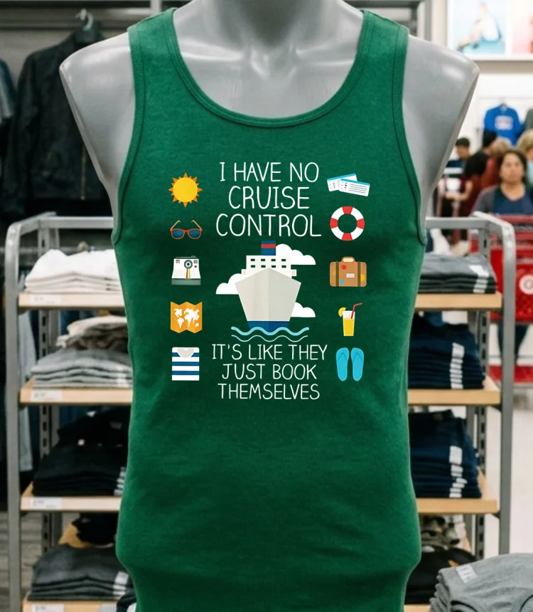 I Have No Cruise Control Its Like They Just Book Themselves Shirt Green Shirt