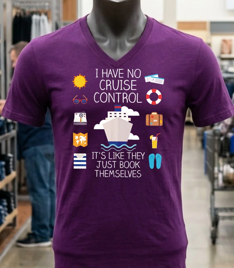 I Have No Cruise Control It S Like They Just Book Themselves Shirt - purple-shirt I Have No Cruise Control Its Like They Just Book Themselves Shirt Purple Shirt
