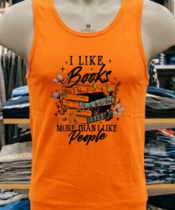 I Like Books More Than I Like People Shirt