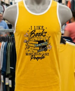 I Like Books More Than I Like People Shirt