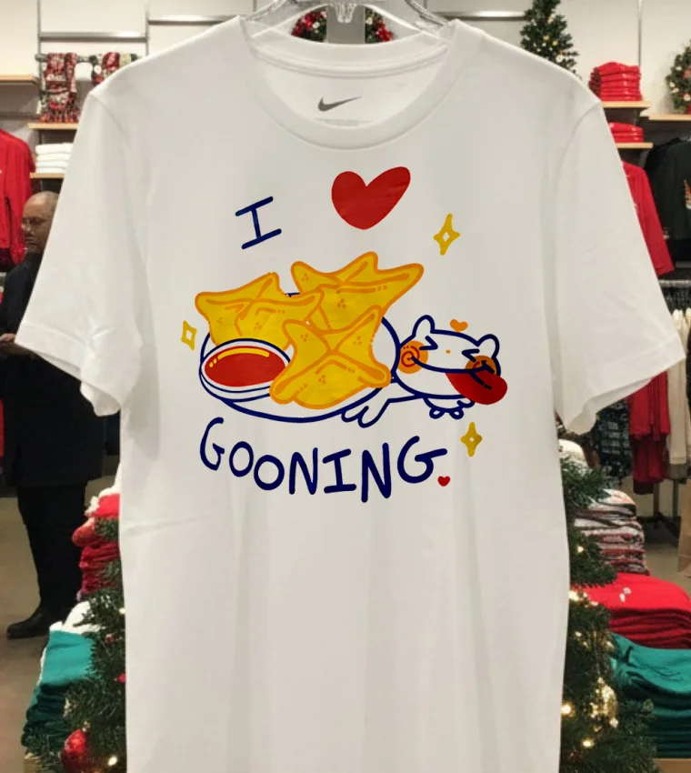 I Love Gooning Shirt - white-t-shirt I Love Gooning Shirt White T Shirt