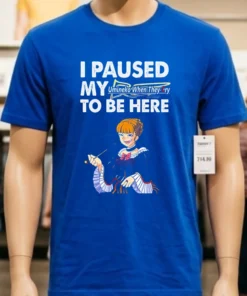 I Paused My Umineko When They Cry To Be Here Shirt