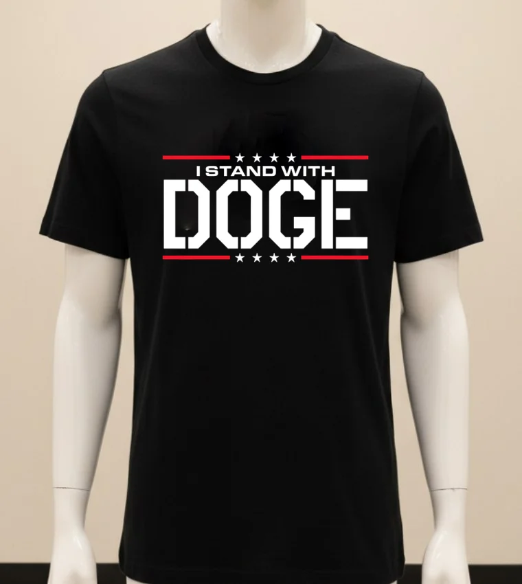 I Stand With Doge Shirt - balck-shirt I Stand With Doge Shirt Balck Shirt