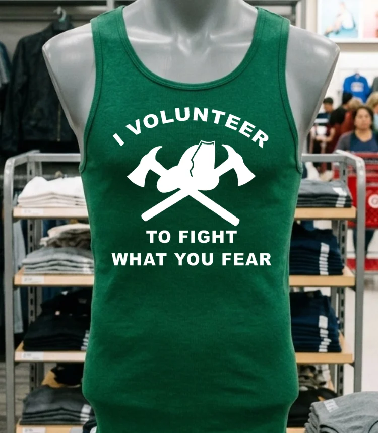 I Volunteer To Fight What Fear Shirt - green-shirt I Volunteer To Fight What Fear Shirt Green Shirt