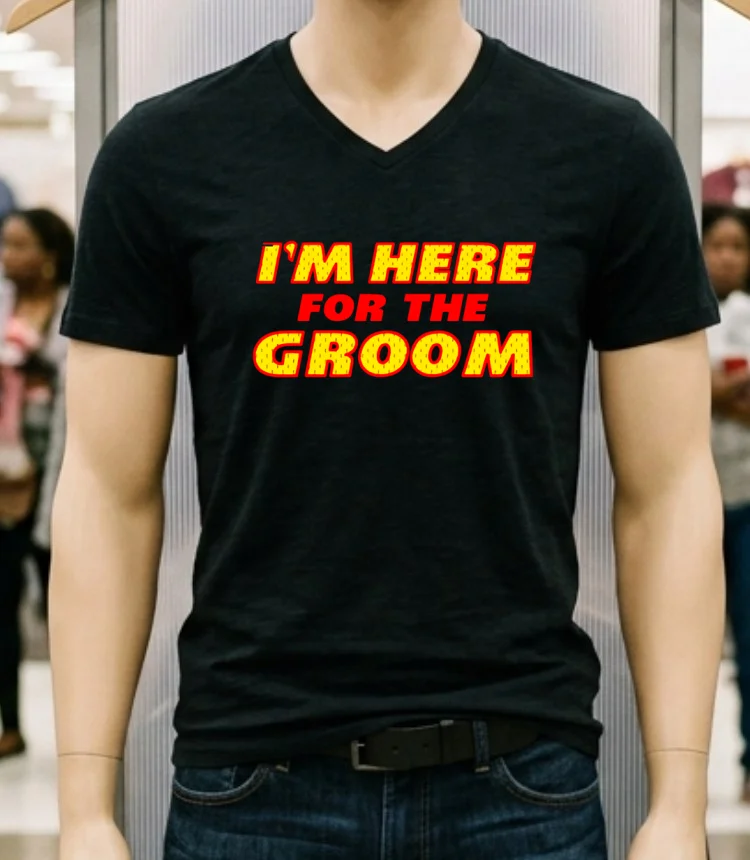 I M Here For The Groom Kansas City Chiefs Shirt - balck-shirt Im Here For The Groom Kansas City Chiefs Shirt Balck Shirt