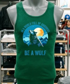 In A World Full Of Unicorns Be A Wolf Shirt