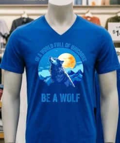 In A World Full Of Unicorns Be A Wolf Shirt