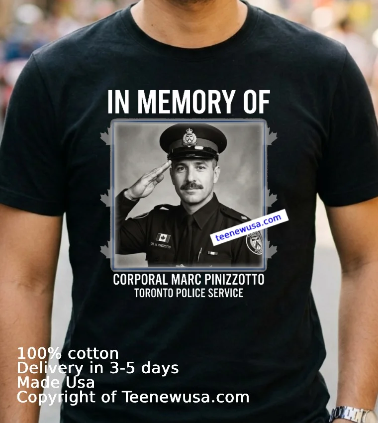 In Memory Of Corporal Marc Pinizzotto 43 Years Old T Shirt Navy Shirt 2