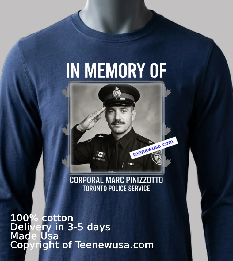 In Memory Of Corporal Marc Pinizzotto 43 Years Old T Shirt - navy-shirt In Memory Of Corporal Marc Pinizzotto 43 Years Old T Shirt Navy Shirt